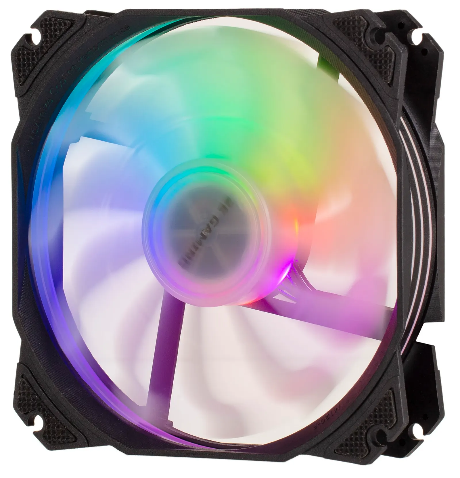 2E Gaming Case fan 2E Gaming Air Cool ACF120PA-ARGB, 120mm, 800-1700rpm, 4pin PWM, + 5V 3pin RGB, 19.4-33.8dBa