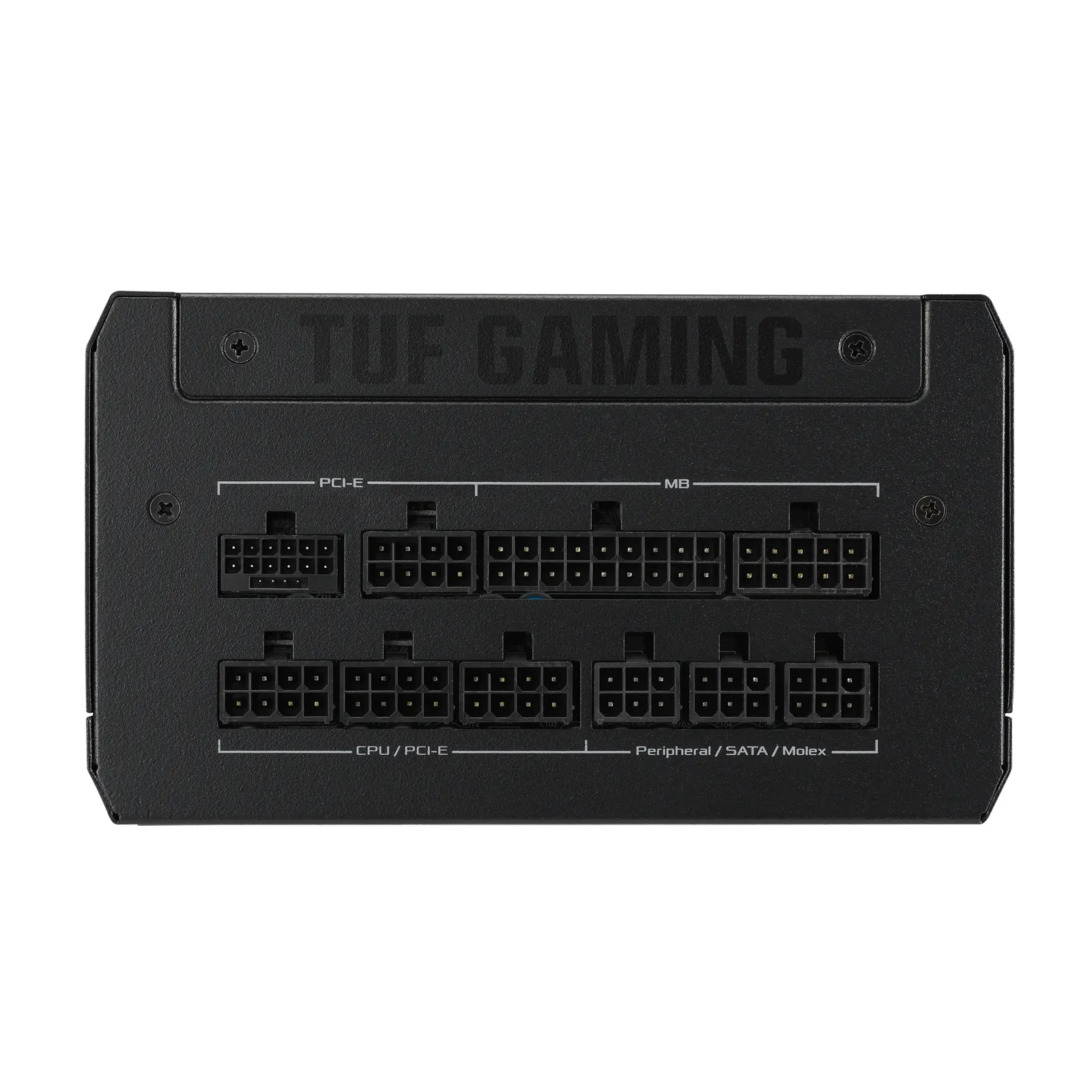 კვების ბლოკი ASUS TUF GAMING (1000W), >90%, 80+ Gold, 135mm, 1xMB 24pin(20+4), 2xCPU 8pin(4+4), 4xMolex, 5xSATA, 4xPCIe 8pin(6+2), TUF-GAMING-1000
