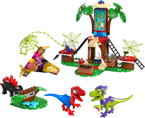 LEGO Spidey Spidey and Gobby's Raptor Battle at Tree House HQ 11200