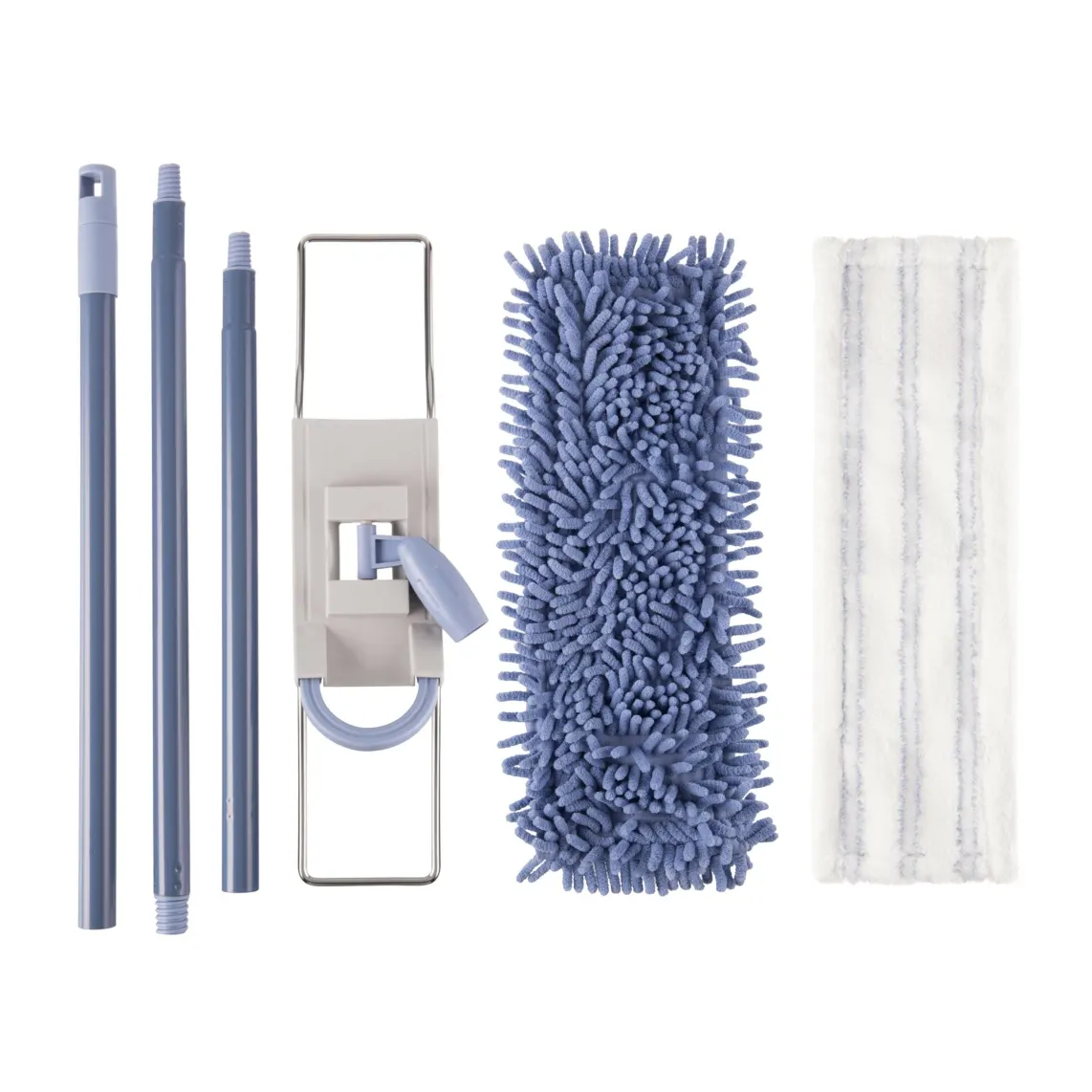 შვაბრა ARDESTO Mop Profe 40cm with 3-section handle 130cm and 2 refills, blue