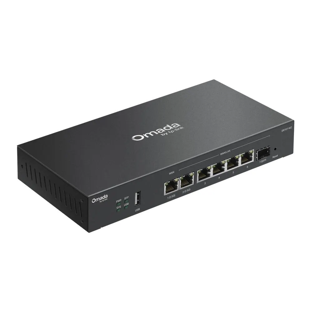 VPN როუტერი TP-Link, ER707-M2, Router, Omada Multi-Gigabit VPN Gateway