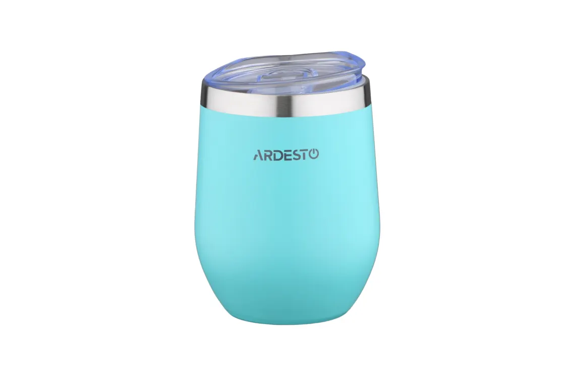 თერმოჭიქა Ardesto Travel mug Compact mug, 350ml, stainless steel, blue