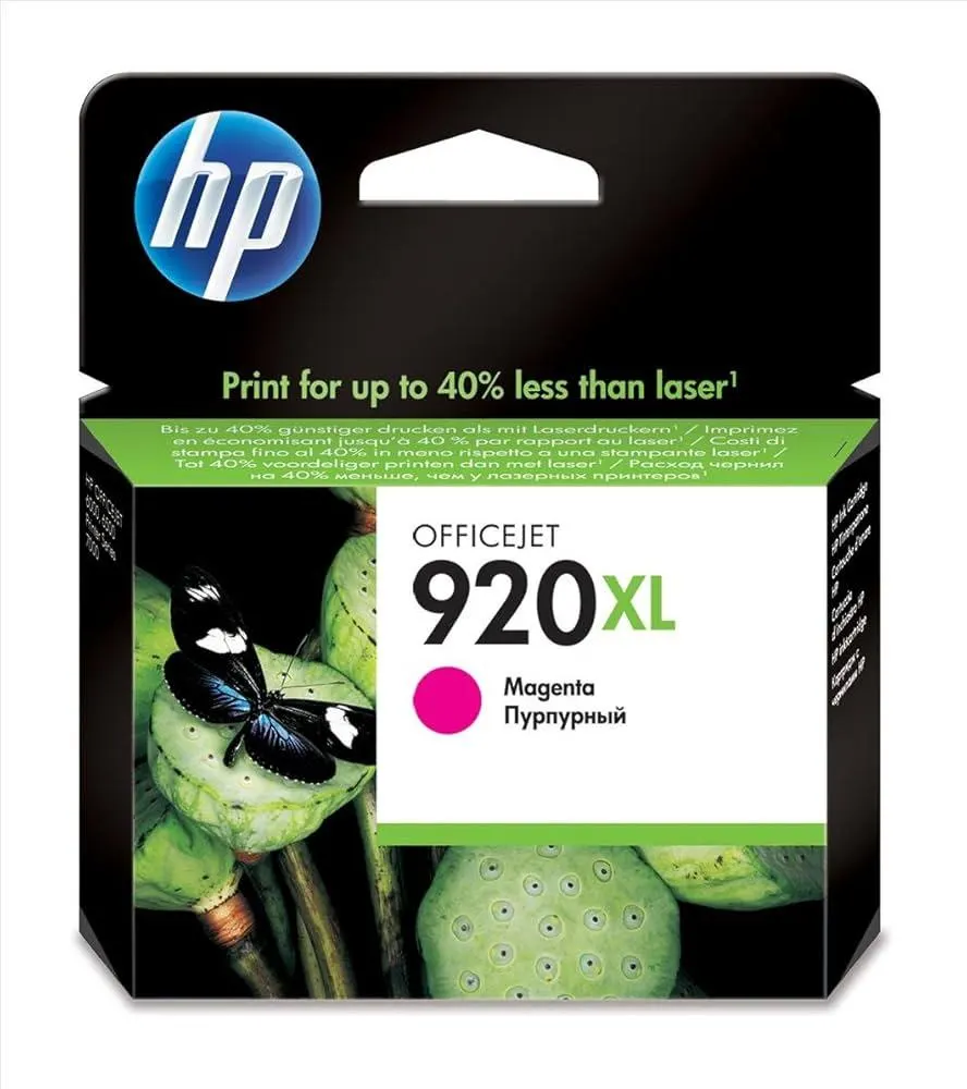 HP 920XL, Magenta Ink Cartridge CD973AE (High Yield)