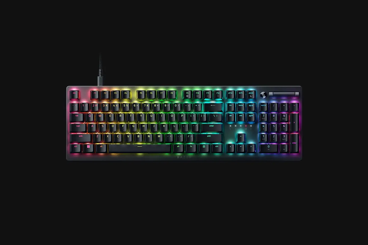 კლავიატურა Razer, DeathStalker V2, (RGB) Keyboard Black