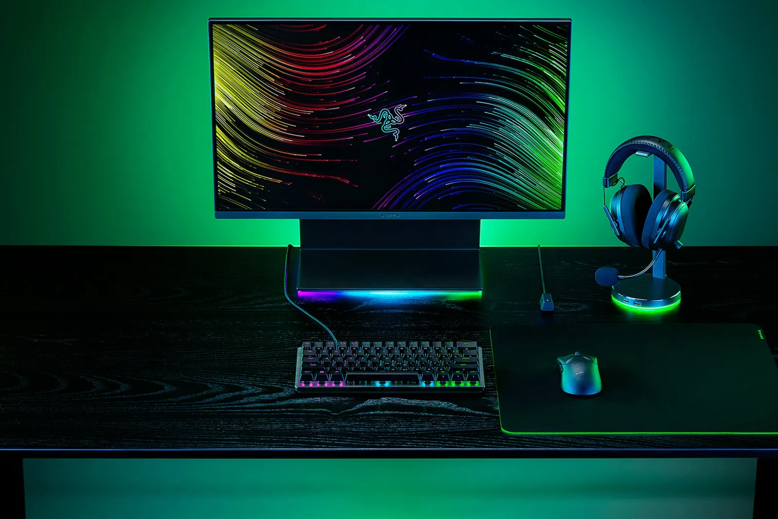 კლავიატურა Razer Keyboard Huntsman V3 Pro Mini RGB 61key Analog Optical Switches USB-A EN, black