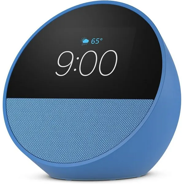 ჭკვიანი დინამიკი Amazon Echo Spot Ocean Blue