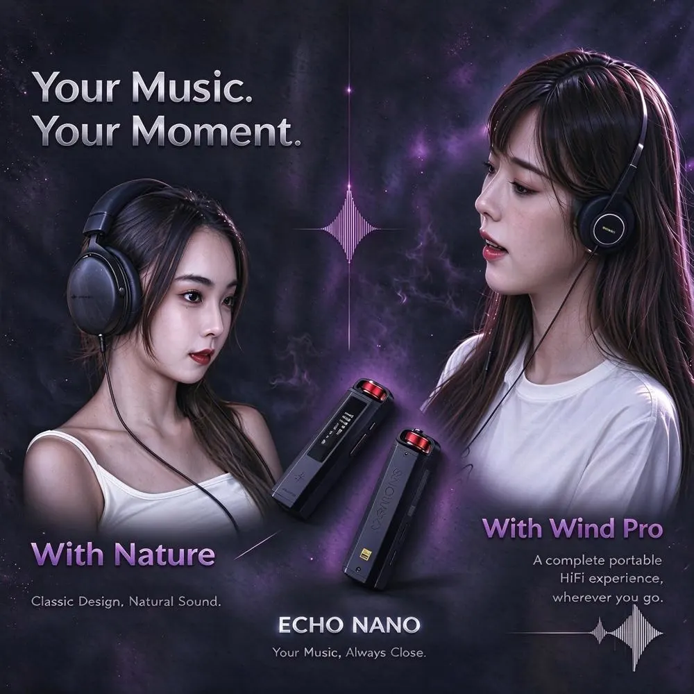 Hi-Res აუდიო პლეერი FiiO F4403E SNOWSKY ECHO NANO, 3.5mm, microSD, Portable High Resolution Music Player Black