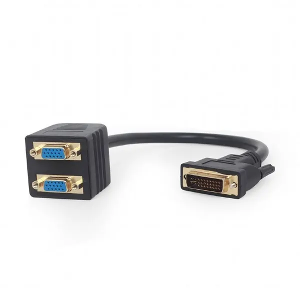 VGA/DVI ადაპტერი Gembird DVI-I(M) to VGA(F) Adapter