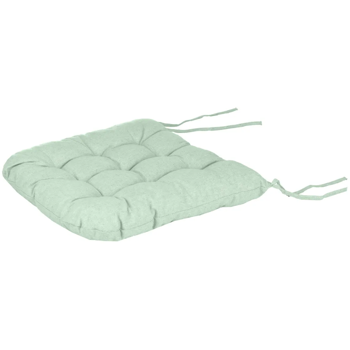 Ardesto Sitpad Oliver, 40x40cm, 100% cotton, filling: 50% holofiber, 50% pp, aquamarine