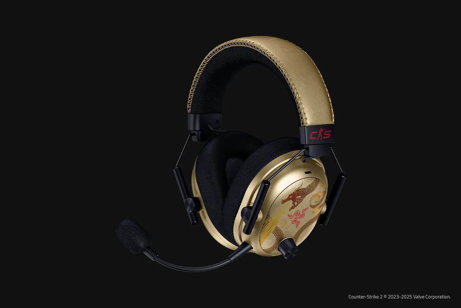 ყურსასმენი Razer Headset BlackShark V3 Pro, WL, Counter-Strike 2 Ed