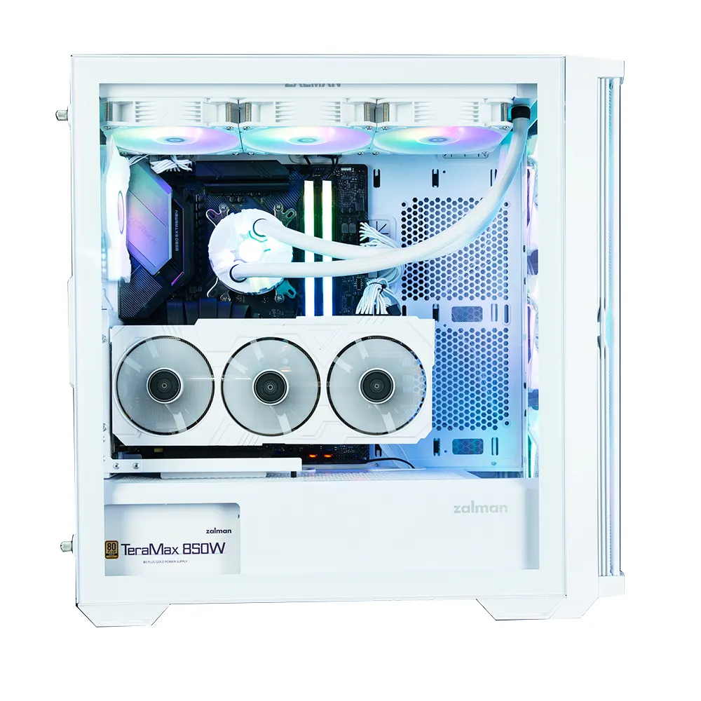 ქეისი Zalman Z10 DUO ATX Mid Tower White