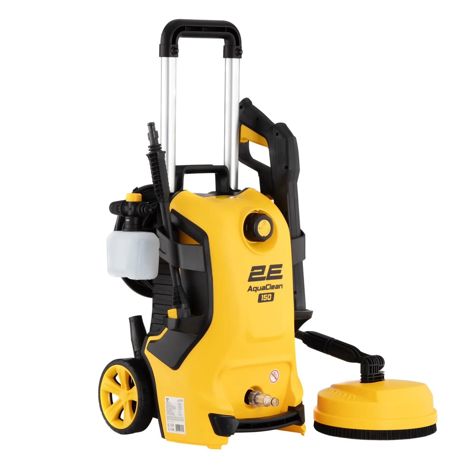 წნევით სარეცხი 2E High pressure washer 2E AquaClean 150plus 2000W 150bar 450l/h hose 8m patio brush 8.84 kg