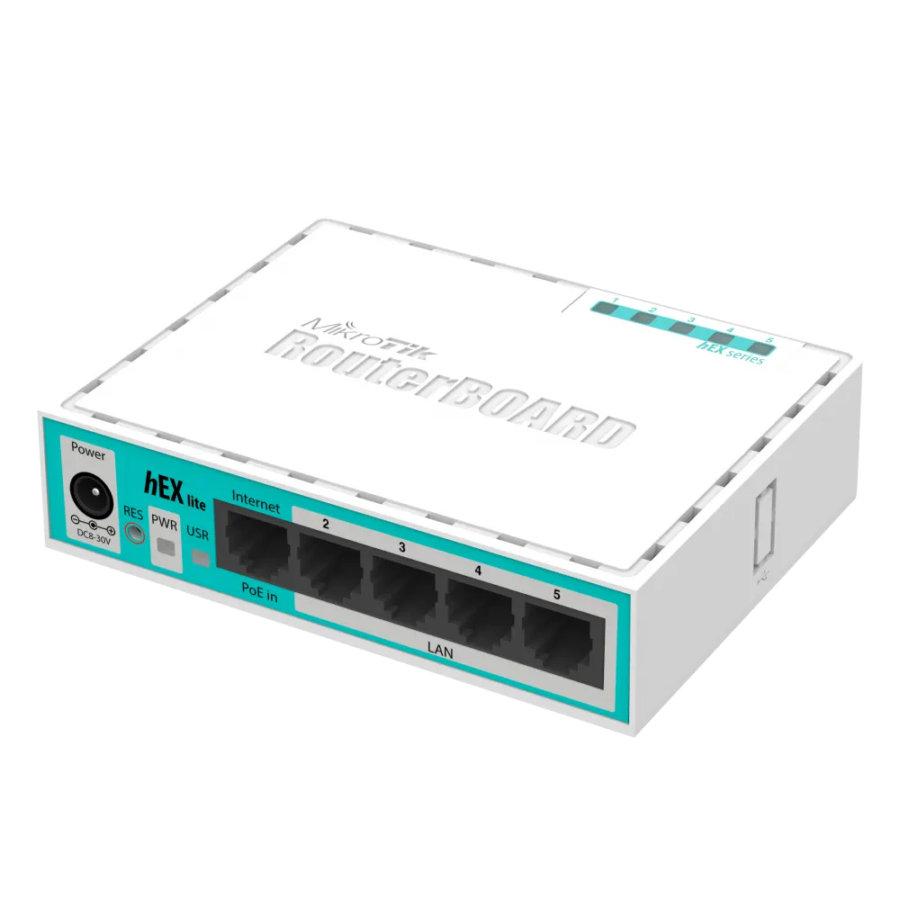 როუტერი - hEX lite, RB750r2, MikroTik