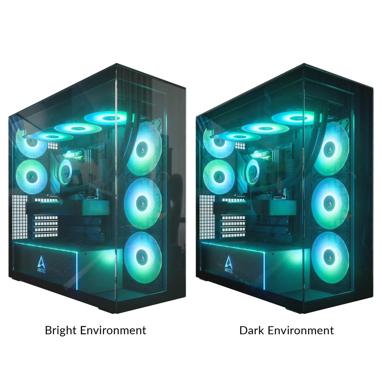 ქეისი Arctic Xtender E-ATX Full Tower black