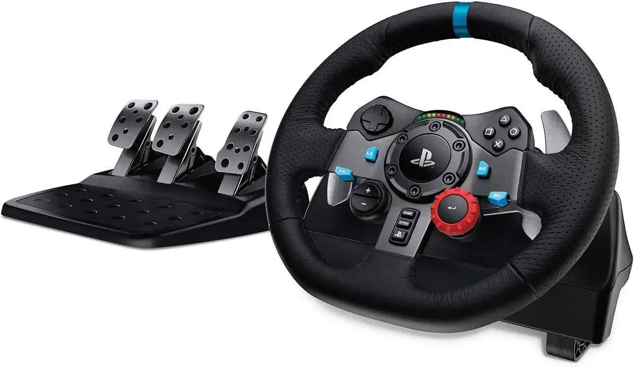 G29, LOGITECH Driving Force Racing Wheel Xbox, PlayStation 5,4,3 and PC , BLACK - USB (L941-000112 )