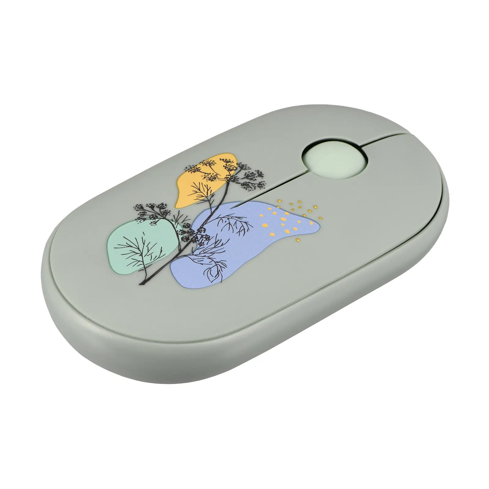 მაუსი 2E Mouse MF300 FLORA:DILL Silent WL BT, Green