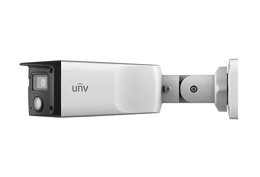 IP კამერა - 2*4მპ, 4მმ, Bullet, Mic, SD, ANR, UMD, Lighthunter, Uniview IPC2K24SE-ADF40KMC-WL-I0