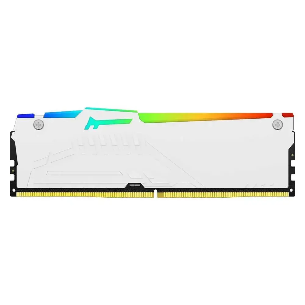 Kingston, FURY Beast (RGB) White RAM 32GB 5600MHz DDR5 CL36 DIMM.