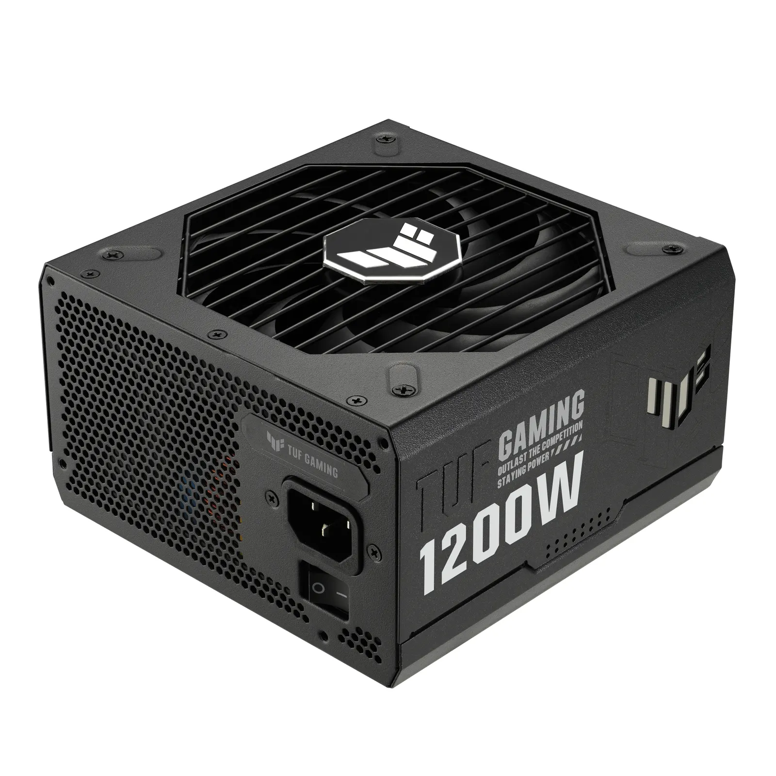 კვების ბლოკი ASUS TUF GAMING (1200W), >90%, 80+ Gold, 135mm, 1xMB 24pin(20+4), 2xCPU 8pin(4+4), 4xMolex, 5xSATA, 3xPCIe 8pin(6+2), 1xPCIe GEN5