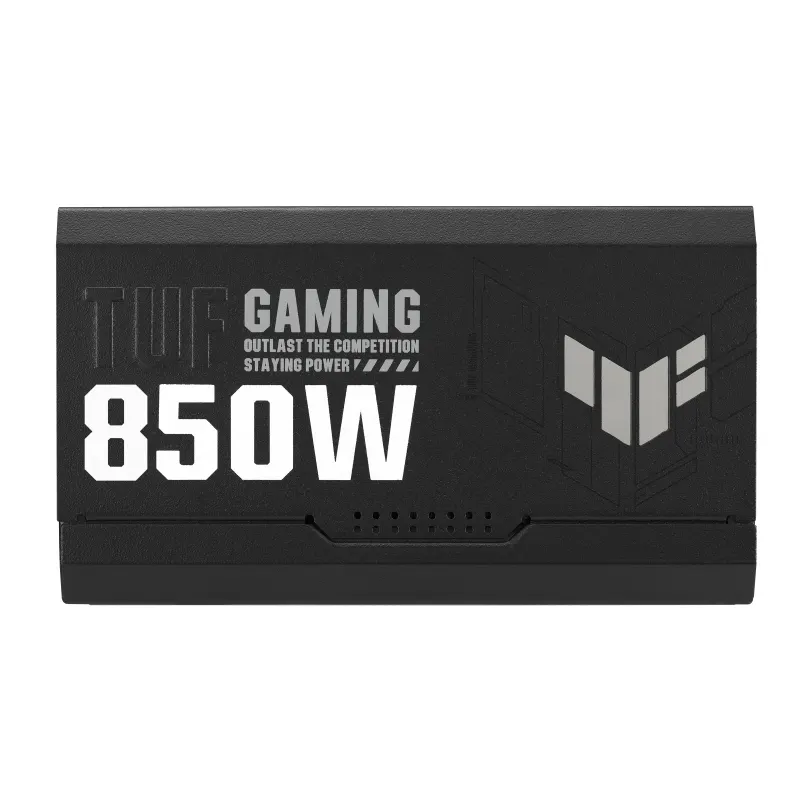 კვების ბლოკი ASUS TUF GAMING (850W), >90%, 80+ Gold, 135mm, 1xMB 24pin(20+4), 2xCPU 8pin(4+4), 4xMolex, 5xSATA, 3xPCIe 8pin(6+2), TUF-GAMING-850G