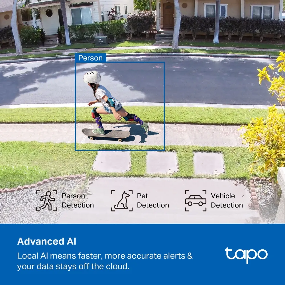 სმარტ კამერა TP-Link Tapo C465 Battery-Powered Security Camera