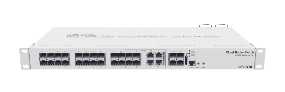 მართვადი სვიჩი - CRS328, L3, 4C, 20S, 4S+, MikroTik CRS328-4C-20S-4S+RM