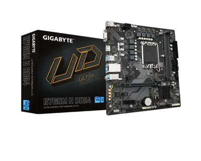 დედა დაფა Gigabyte B760M H DDR4 2DDR4 LGA1700