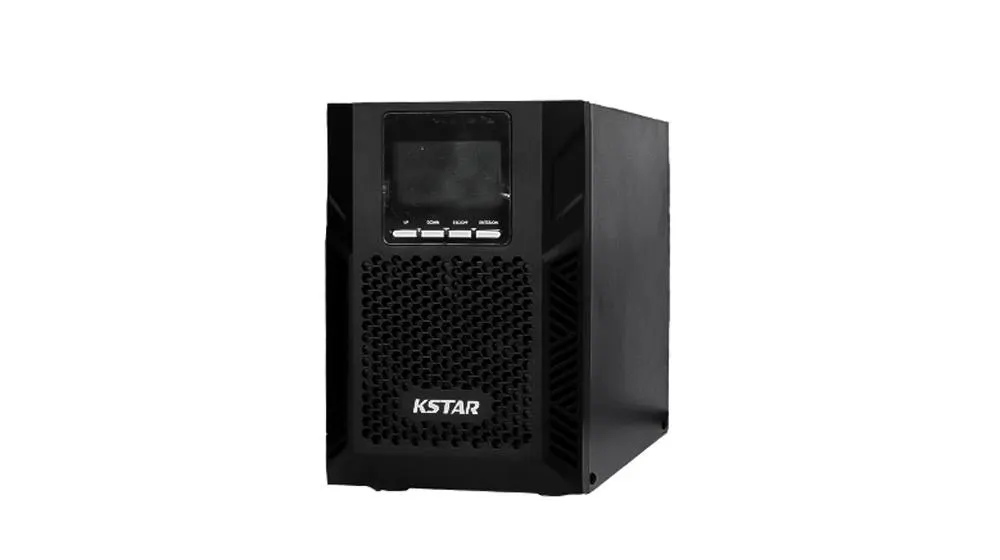 უწყვეტი კვების წყარო (UPS) - 2KVA/1.8KW On-line, Tower, 4x9AH აკუმულატორით, KSTAR MP 2k S