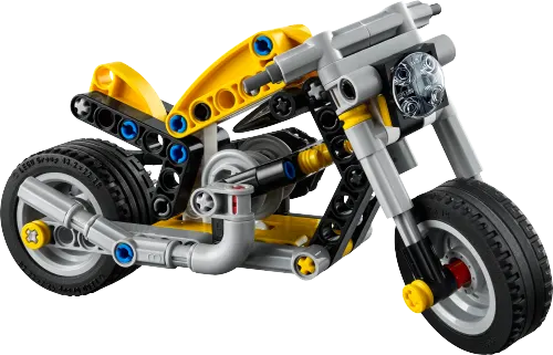 კონსტრუქტორი LEGO Technic Yellow Motorcycle 42225