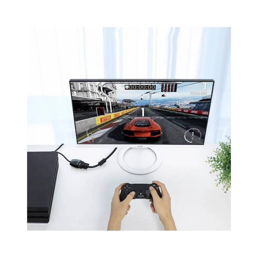 ადაპტერი UGREEN MM105 (40253), HDMI to VGA converter without Audio, Black