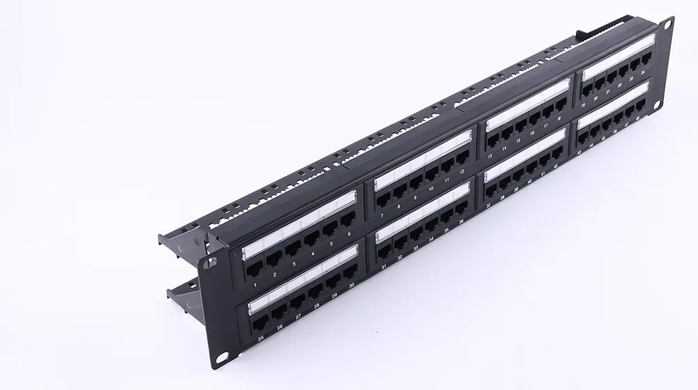 CAT5e UTP PATCH PANEL 2U, NEX PP-CAT5e-UTP-48-2U
