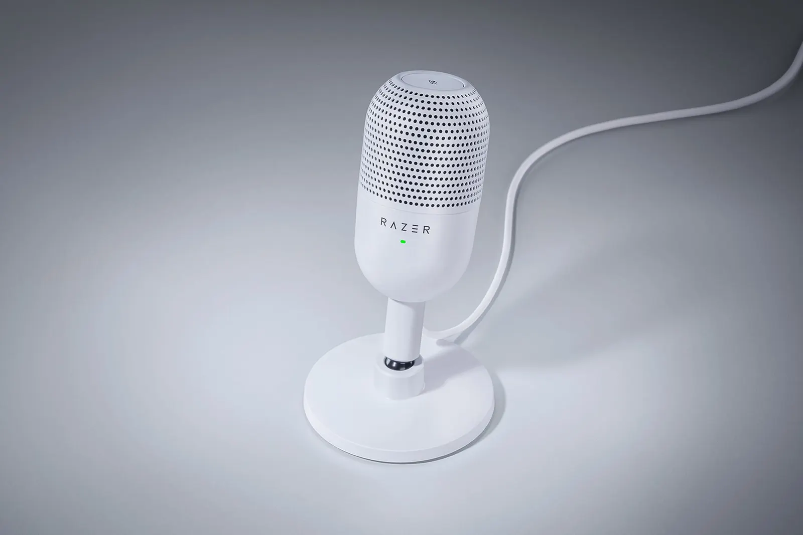 Razer gaming microphone Seiren V3 Mini, Omni, USB-A, 1.2m, white