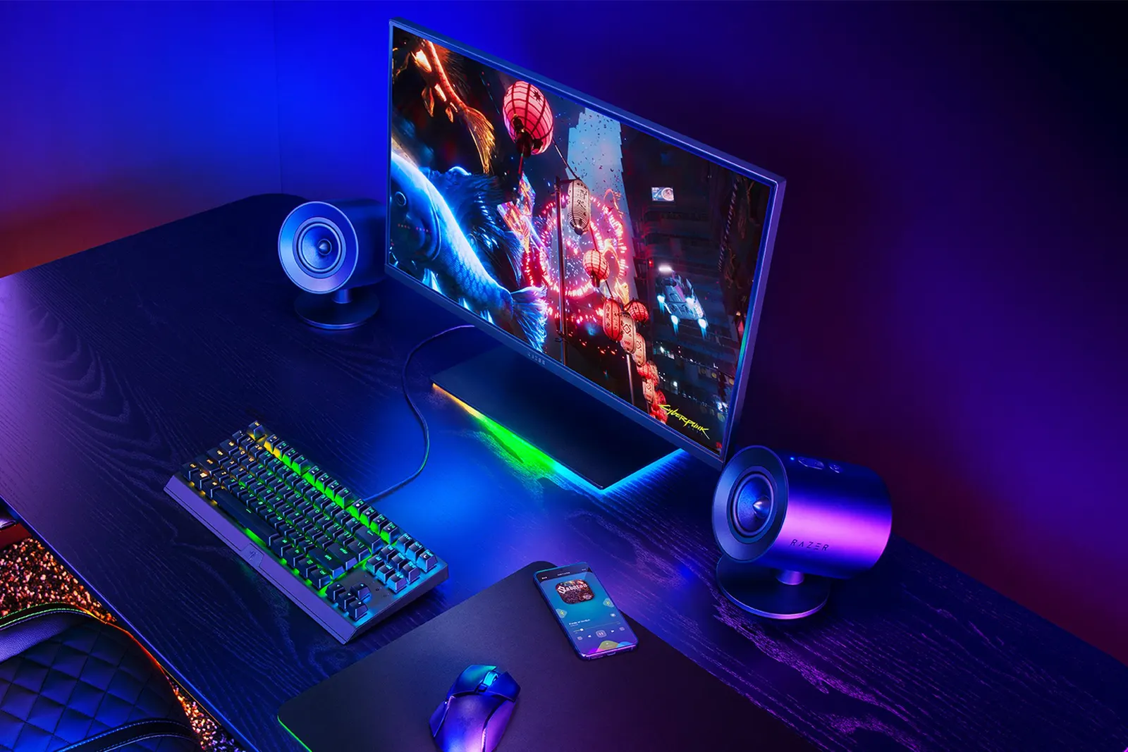 დინამიკი Razer Multimedia speaker Nommo V2 X 2.0, USB-A/BT, black