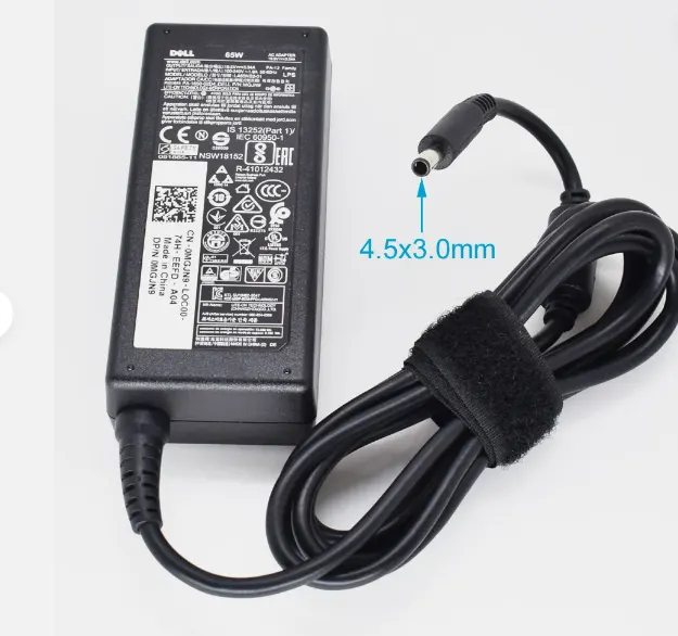DE1953344530,DELL, Notebook Power Suply input AC100-240v50/60Hz Output 19.5v 3.34A DC size 4.5*3.0 238232