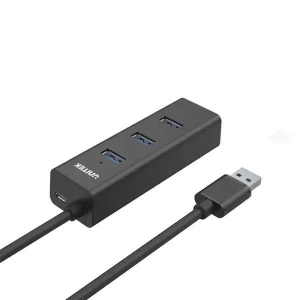 Y-3089V02, UNITEK, 4-Port USB-A 5Gbps Hub with 1.2M Cable Length