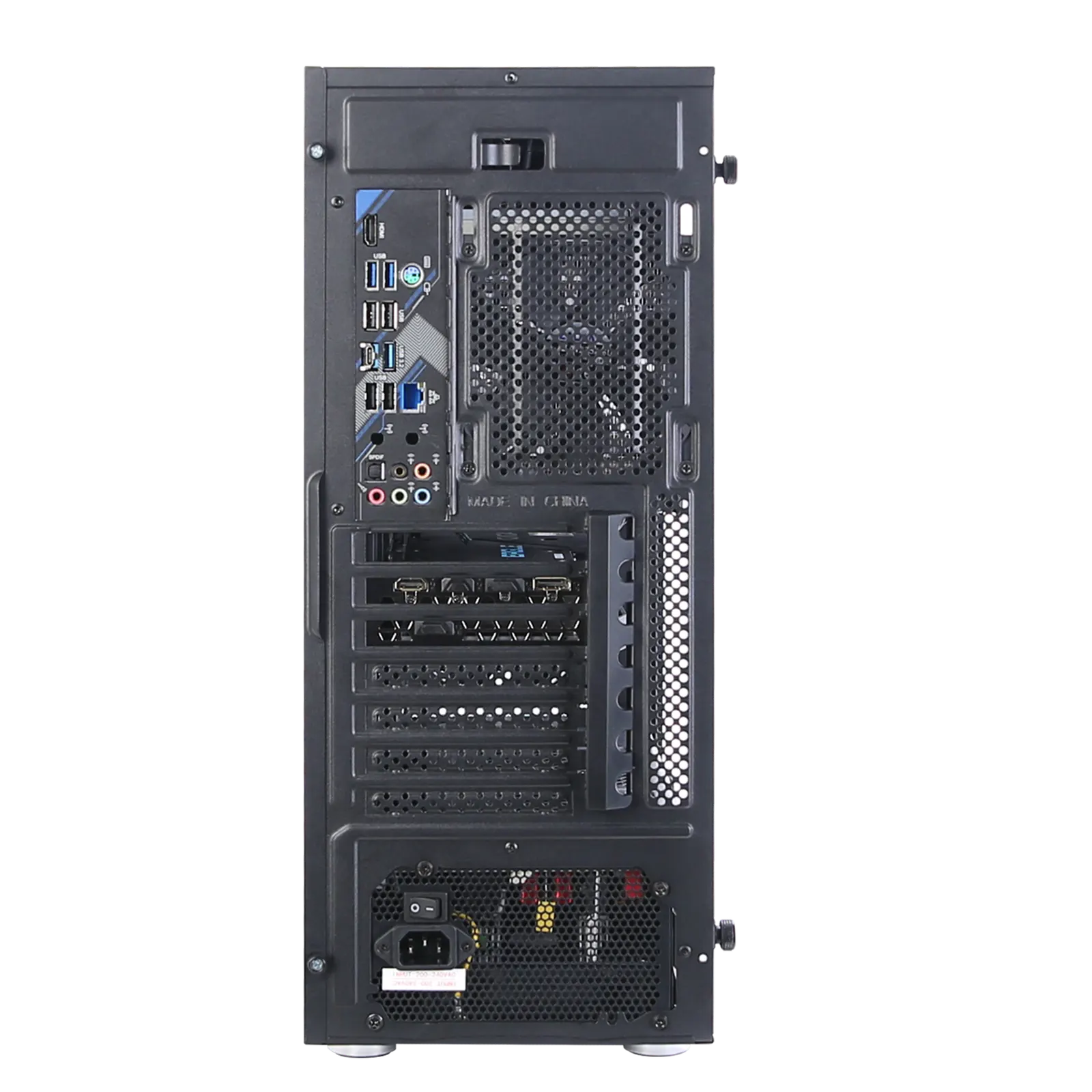 ქეისი Zalman PC case Z1 Plus without PSU, 2xUSB3.0, 1xUSB2.0, 3x120mm, VGA 385mm, LCS ready, TG Side Panel, ATX, black