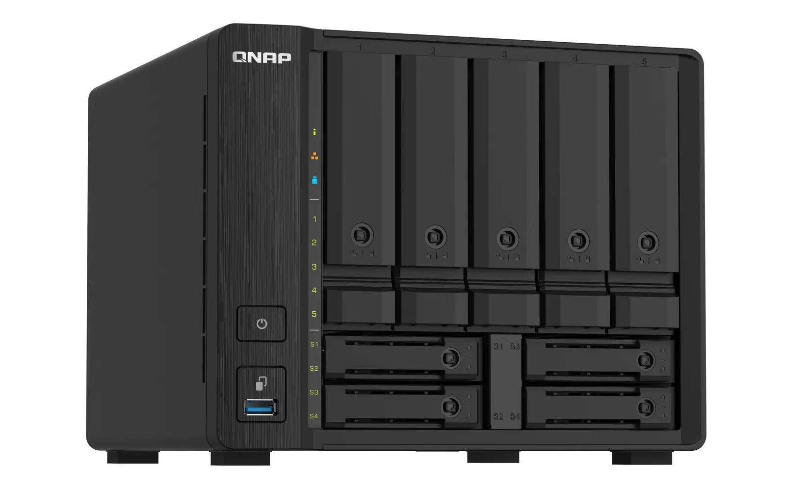 NAS სერვერი 9-Bay NAS, Annapurna Labs Alpine AL324 1.7GHz Quad Core