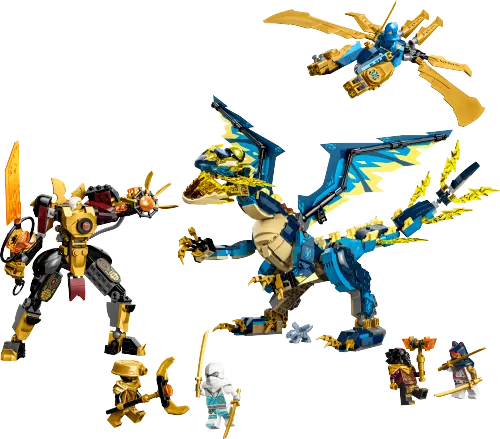 კონსტრუქტორი LEGO Ninjago Elemental Dragon vs. The Empress Mech 71796