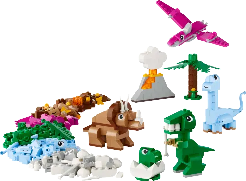 კონსტრუქტორი LEGO Classic Creative Dinosaurs Set 11041