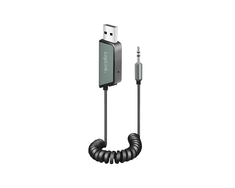 ადაპტერი Logilink BT0065 Wireless Audio Receiver for Vehicles With 3.5mm AUX & USB Connector