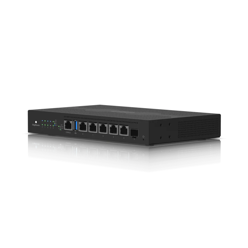 როუტერი - EdgeRouter 6 PoE, Ubiquiti ER-6P-EU