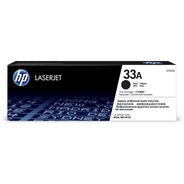 33A HP Toner Cartridge, Black CF233A