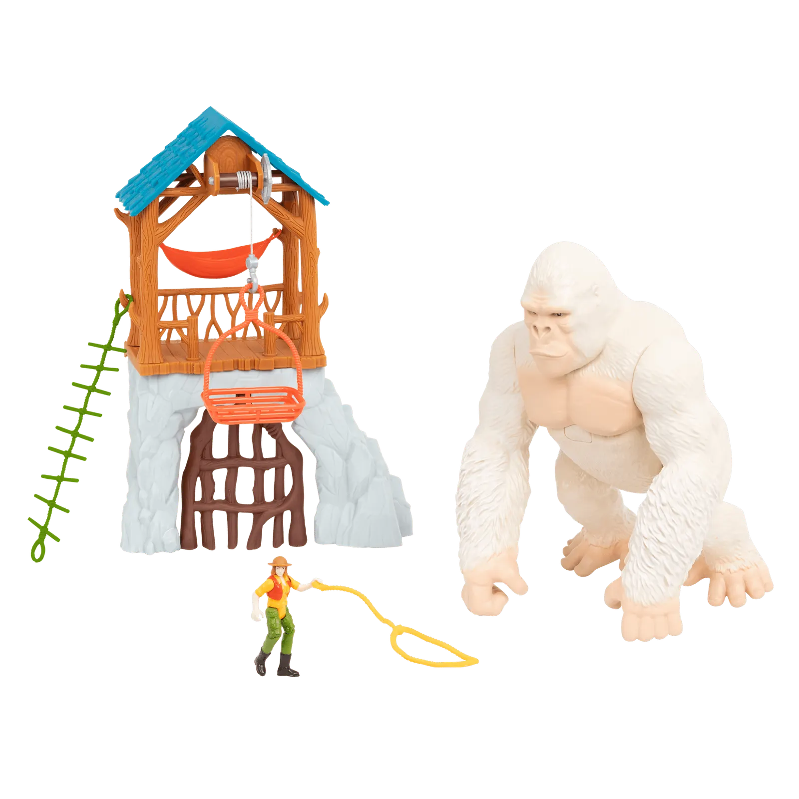 საგანმანათლებლო სათამაშო Terra ELECTRONIC GORILLA , RESCUE CENTER PLAYSET
