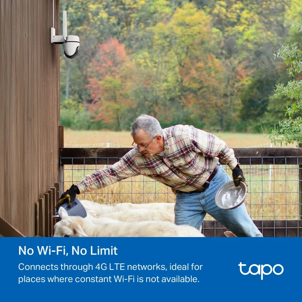 TP-Link Tapo C501GW 4G LTE Pan/Tilt Wi-Fi Camera