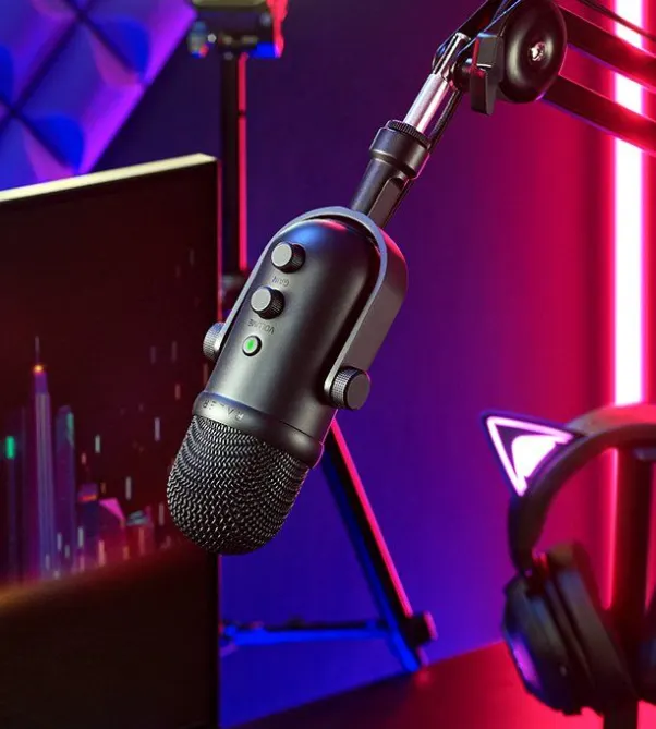 მიკროფონი Razer, Seiren V2 Pro Microphone Black