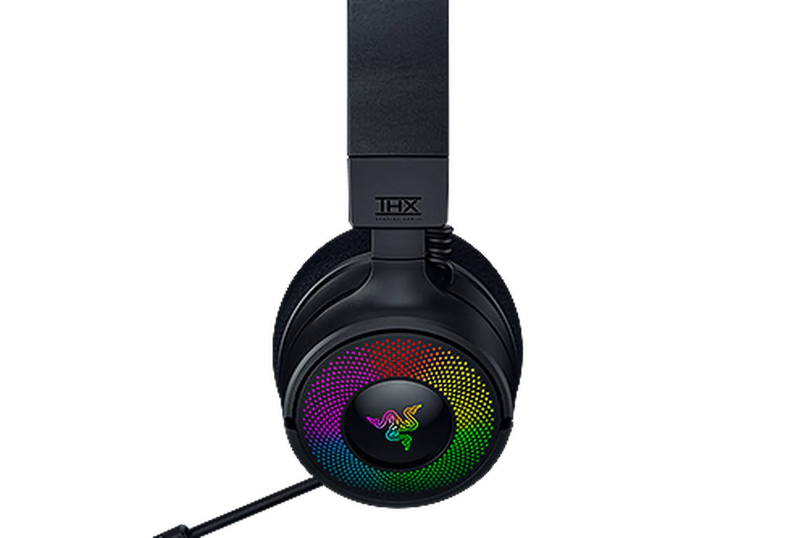 ყურსასმენი Razer Gaming Headset Kraken V4, USB-A/WL/BT, RGB, black