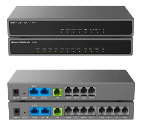Grandstream HT841 FXO VoIP Gateway, 4x FXO, 2x GbE