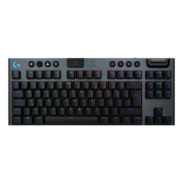 კლავიატურა Logitech G915 X LightSpeed TenkeyLess Wireless Mechanical Black