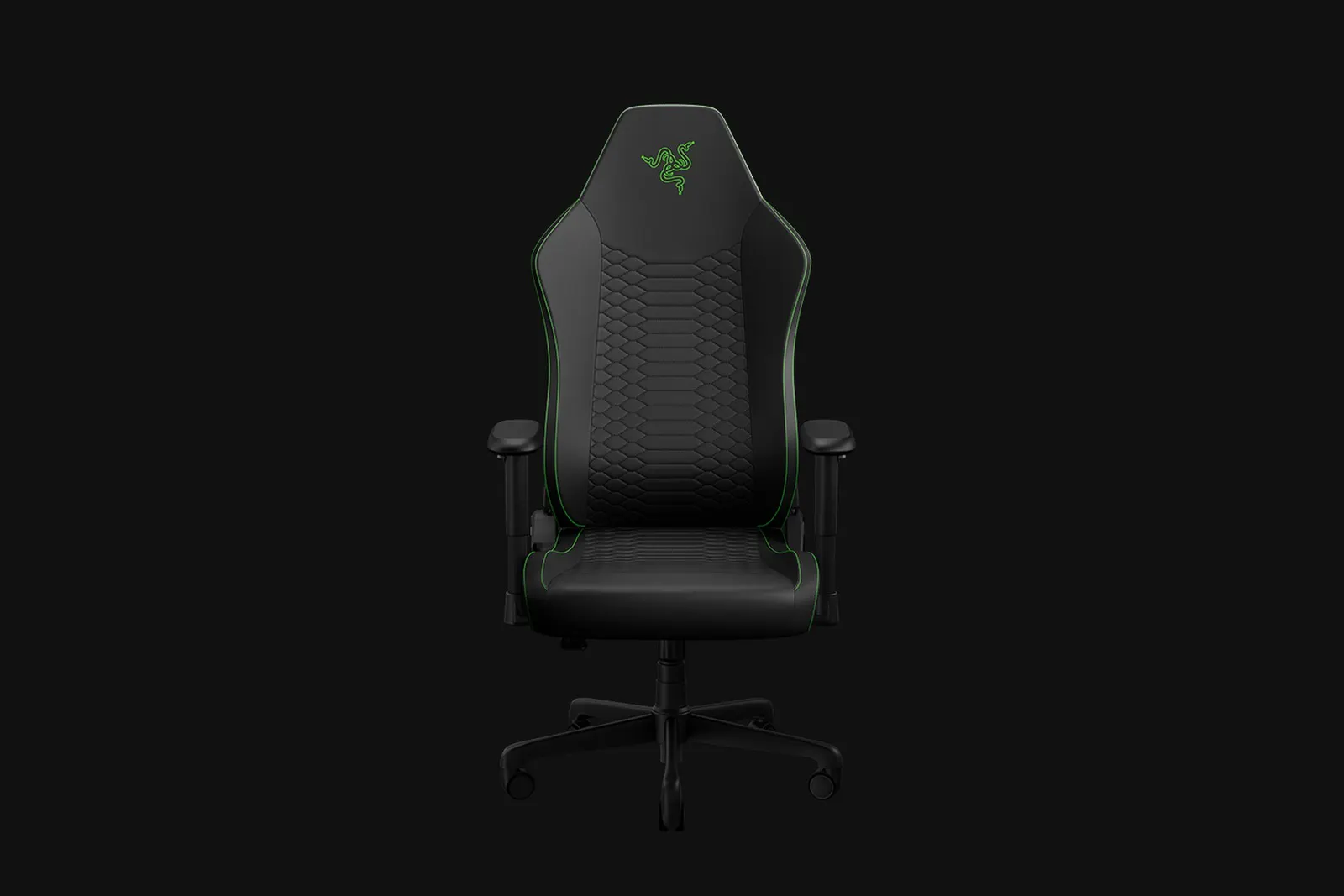 გეიმერული სავარძელი Razer chair Iskur V2 X NewGen, EPU leather with CoolTouch™, 2-Armrests, black-green