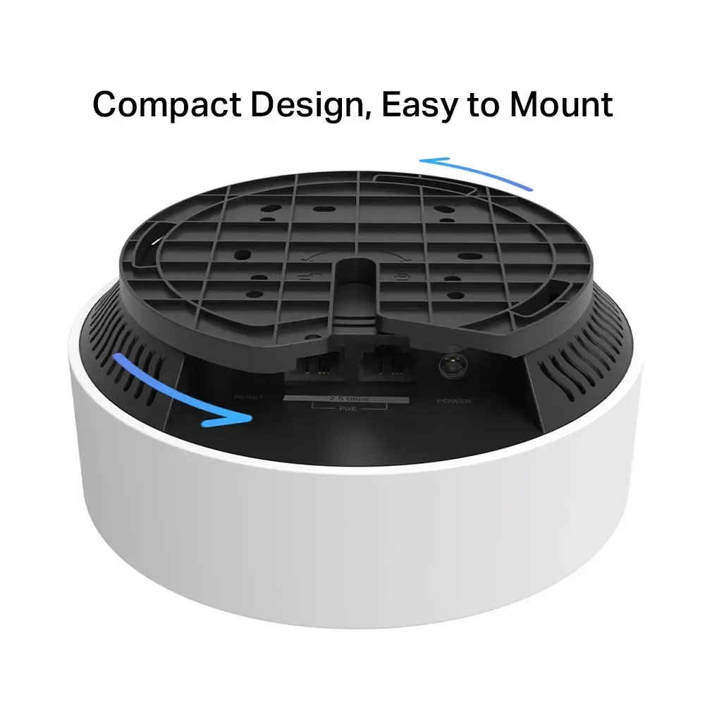 TP-Link, Deco X50-PoE(3-pack), Ceiling-Mount, AX3000 Whole Home Mesh Wi-Fi 6 System with PoE